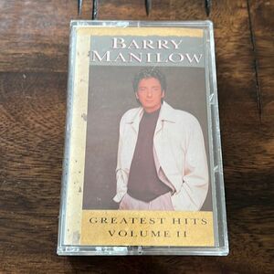 Barry Manilow Greatest Hits Volume II CASSETTE Tape 1989 Arista Records Vintage